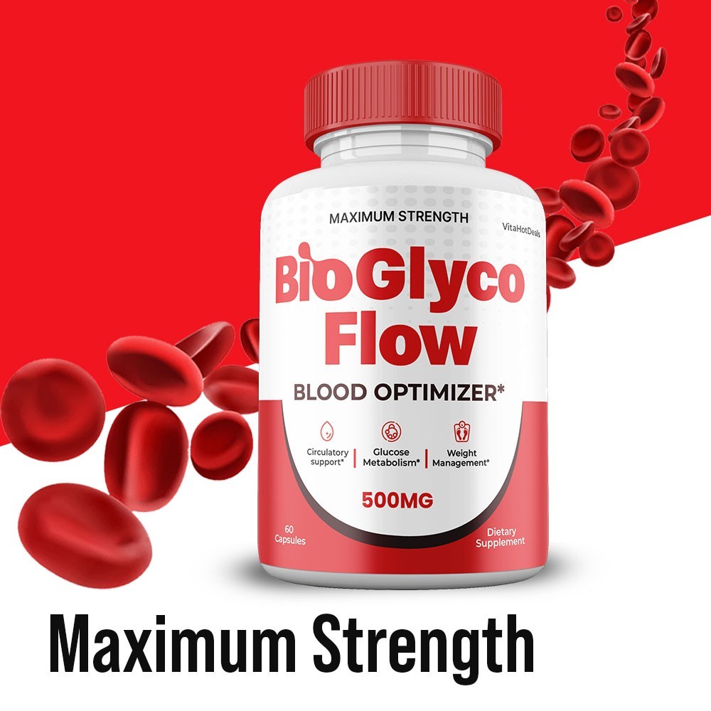 BioGlyco Flow Capsules, Max Strength, Bio Glyco Flow Supplement (1 pack)
