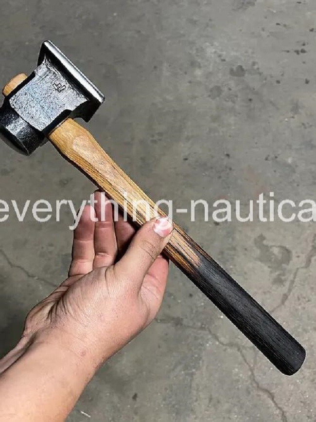 Vintage Blacksmith Flatter Hammer, Blacksmith Hammer, Forge Anvil Tools