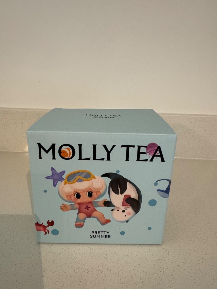 MOLLY TEA CLEAR MUG SUMMER SERIES