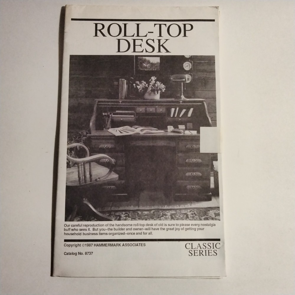 Roll Top Desk Plans And Instructions