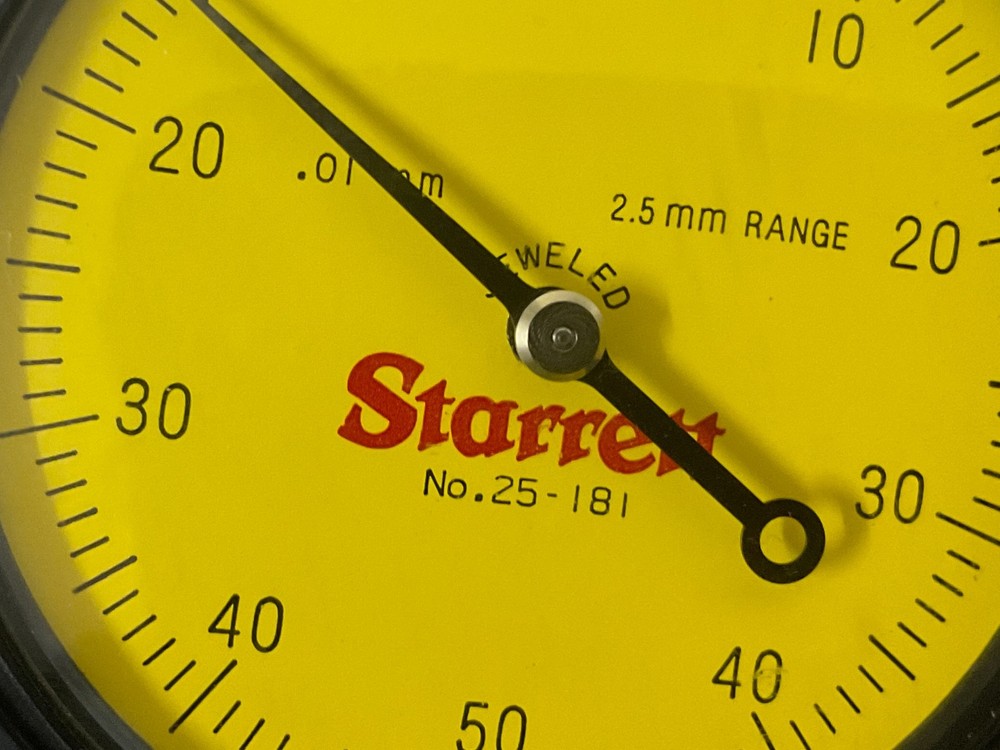 Starrett 25-161, 25-181 Dia Indicator Set