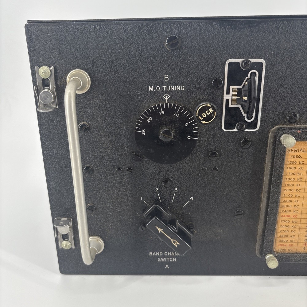 US Army Signal Corps Transmitter Tuning Unit TU-5-B - Untested. Well Kept!
