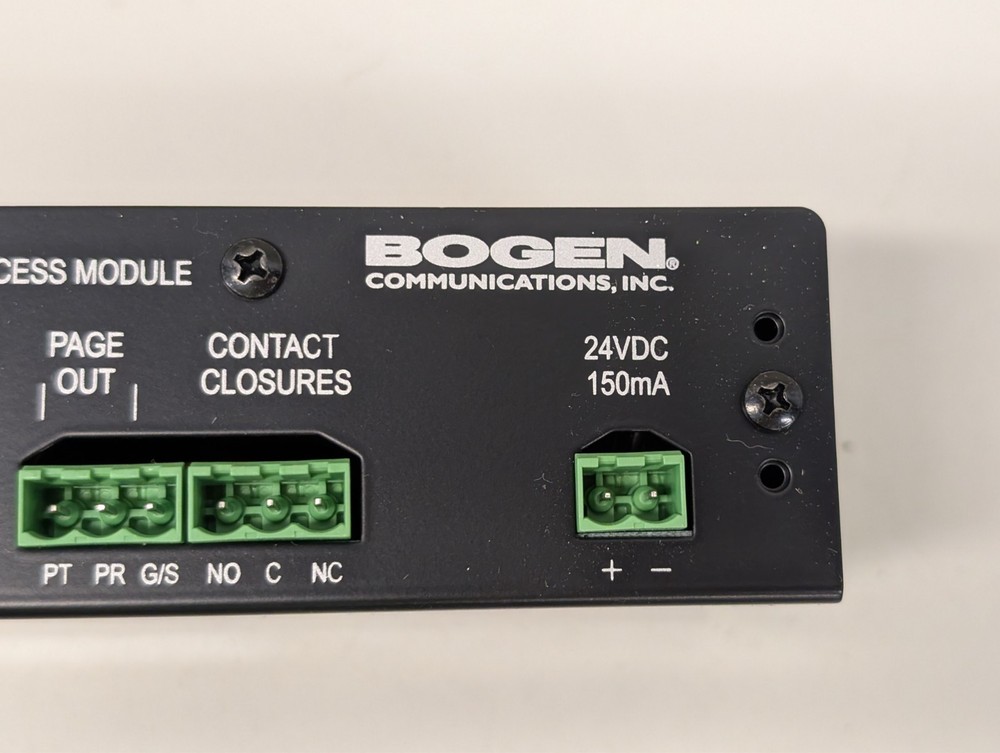 New Open Box Bogen TAMB2 Telephone Paging Access Module - NOS - READ