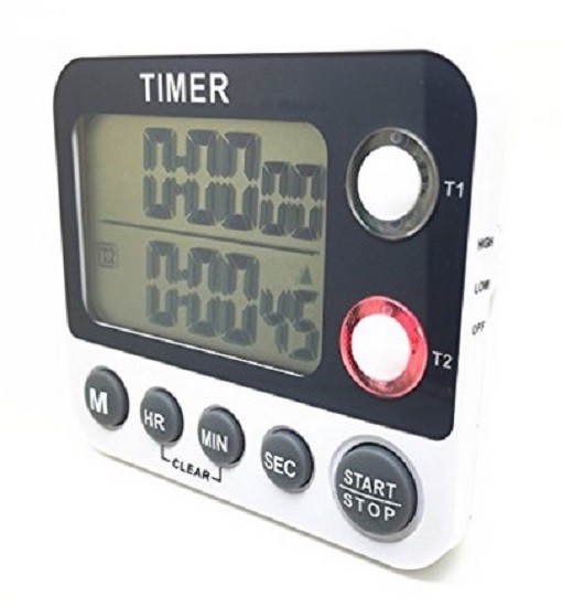 Digital LCD Flashing LED, Count Up/Down Timer, Dual 2 Event / Channel
