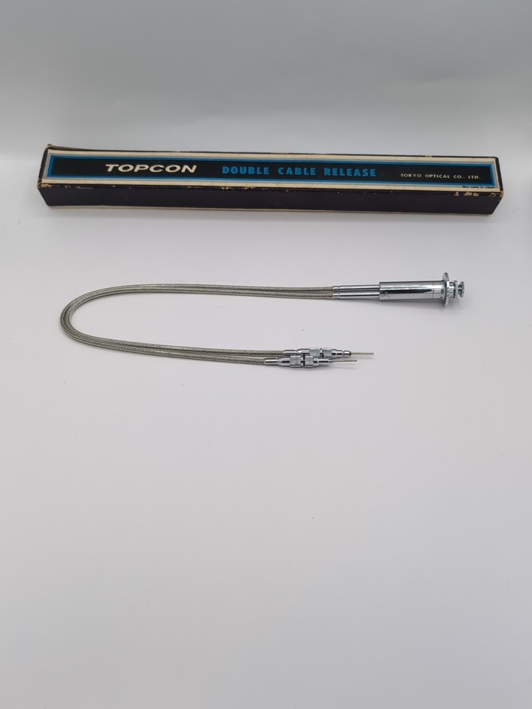 Topcon Vintage Double Cable Release Shutter Release with original box