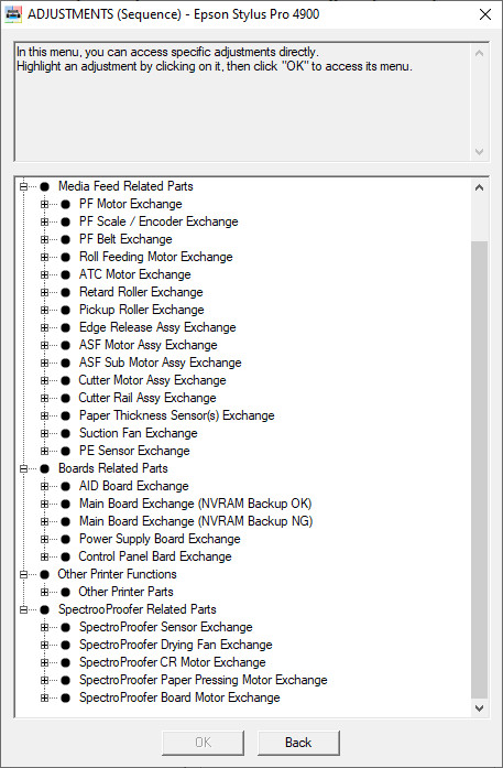 Epson Service Program Stylus Pro 4900