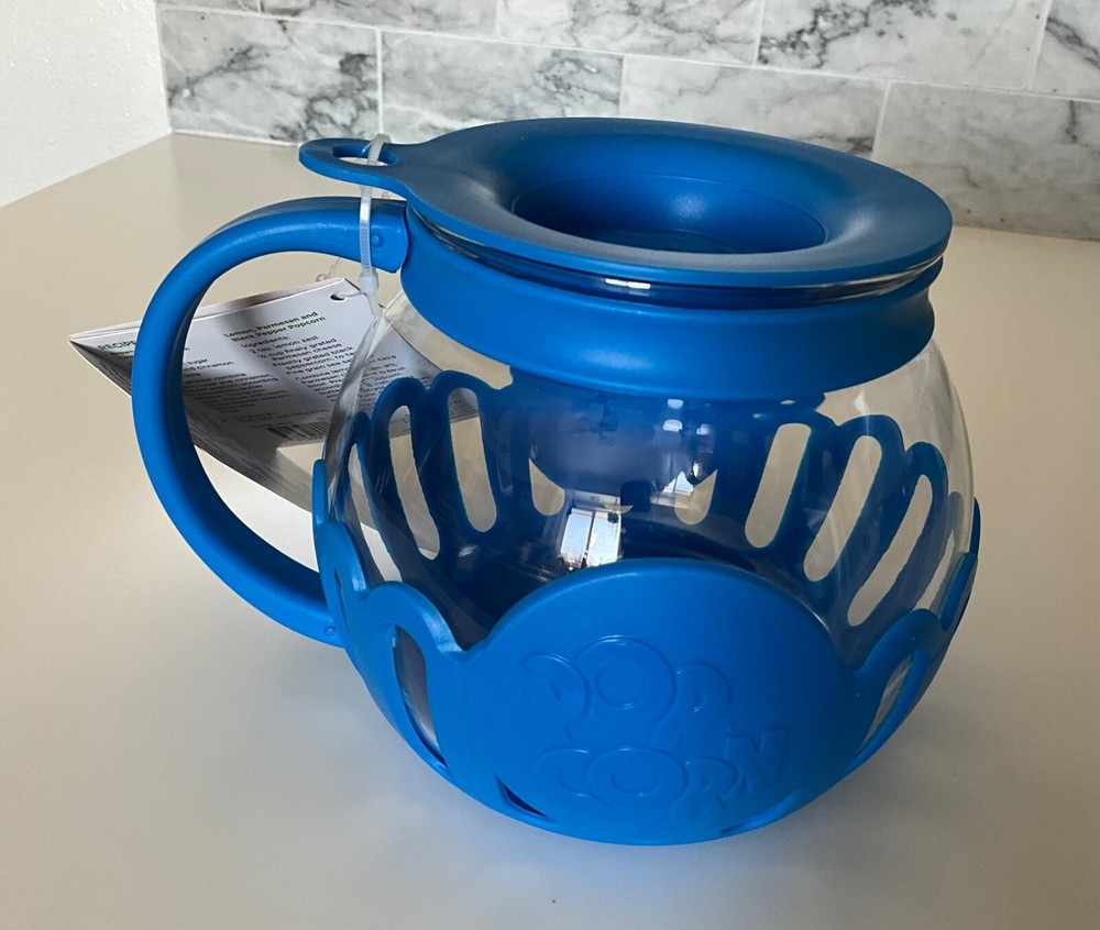 New Ecolution Microwave Popcorn Popper w/ Popcorn Sample Bags