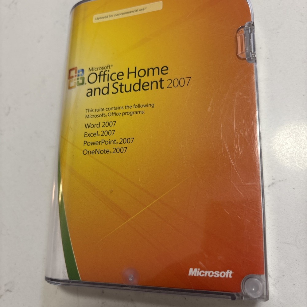 Microsoft MS Office 2007 Home and Student