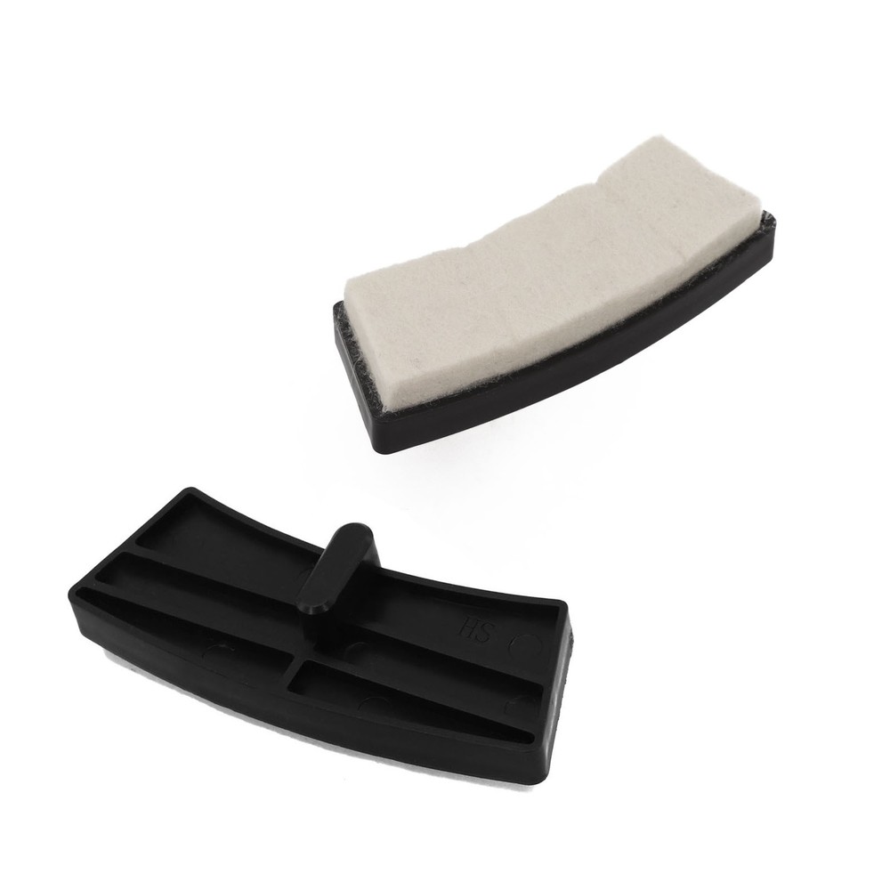 2pcs Resistance Pads for Exercise Bikes Noise Reduction & Enhanced Durability