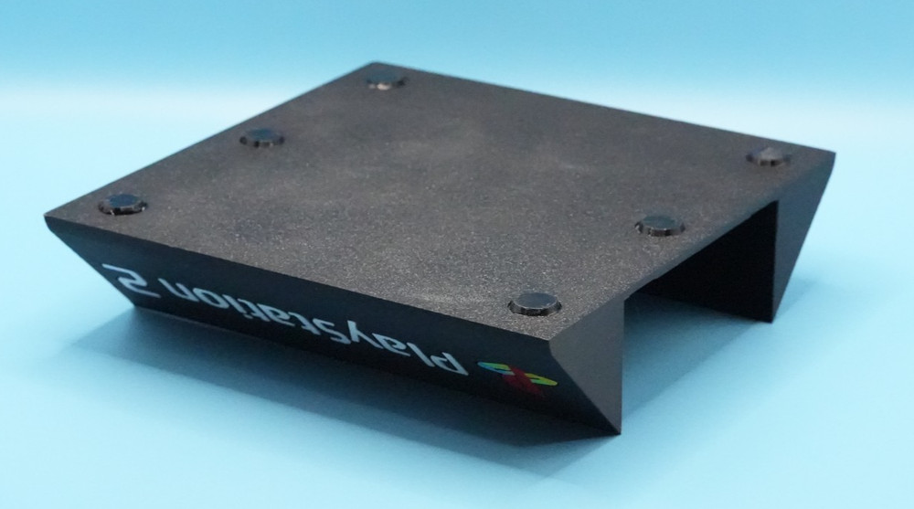 PlayStation 2 Fat vertical stand 3D Printed