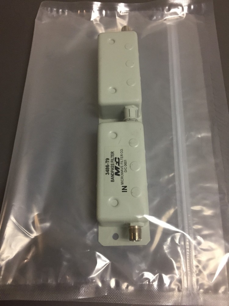 Microwave Filter Company 3486-T9, Bandpass Filter