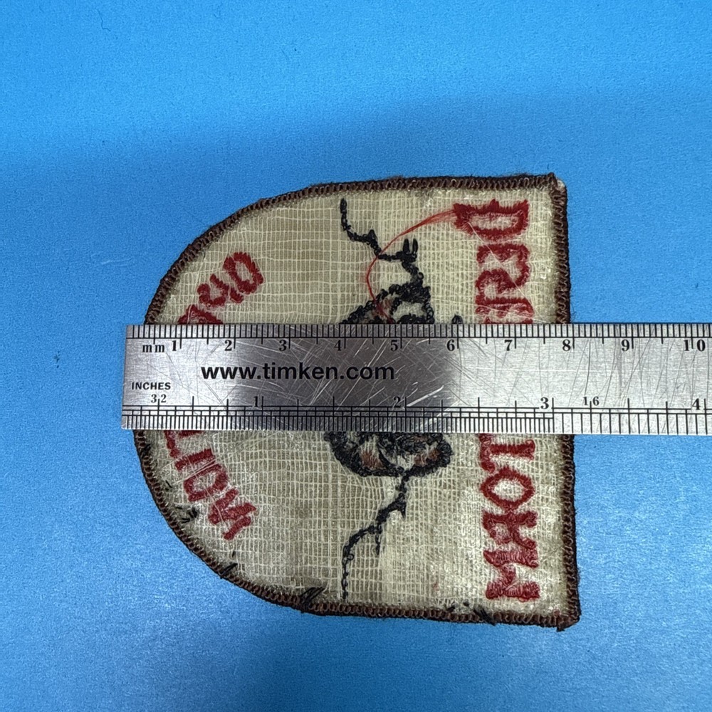 OPERATION DESERT STORM US MACHINE GUNNER PATCH Vintage