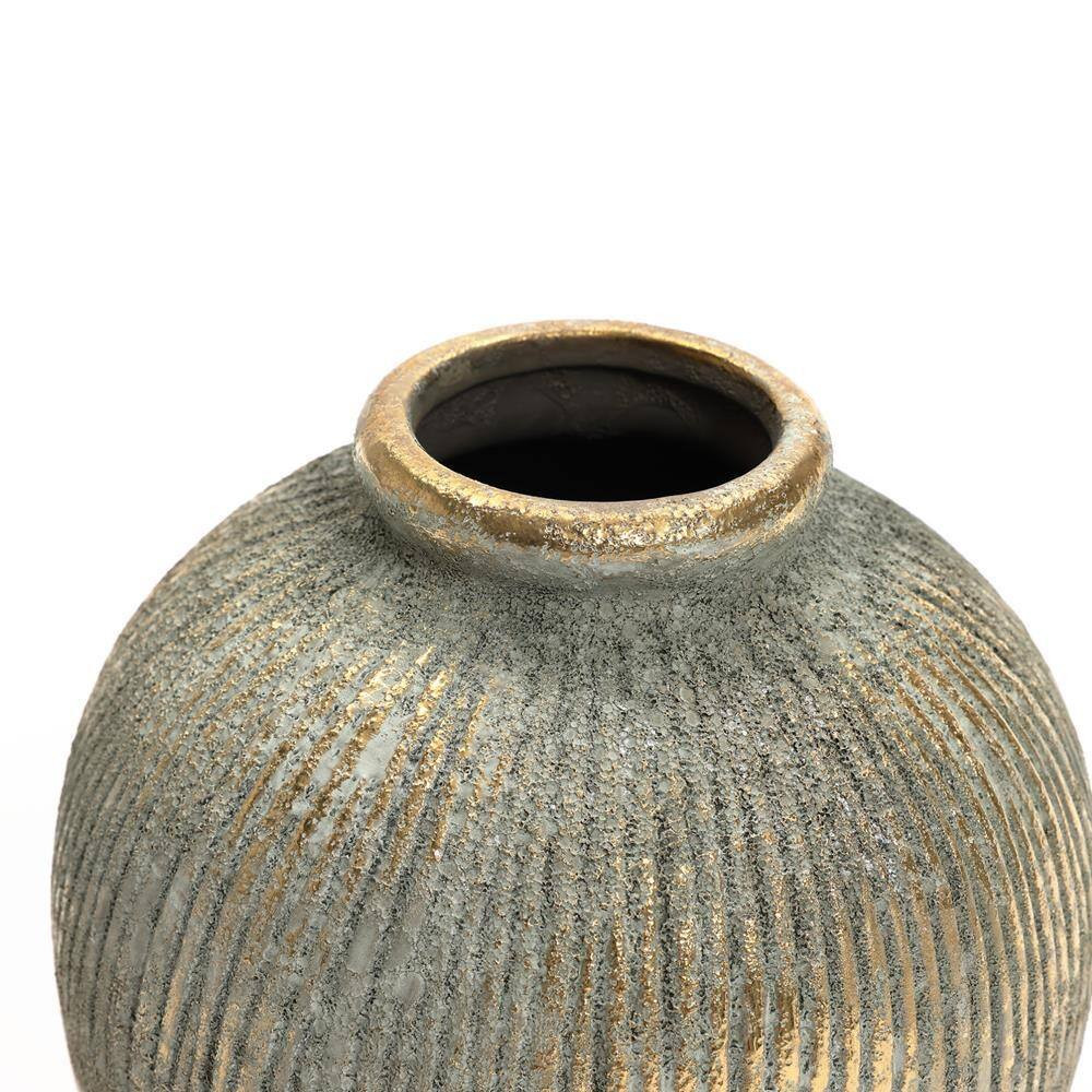 8.7 In. Mutli-Colored Ceramic Bud Vase