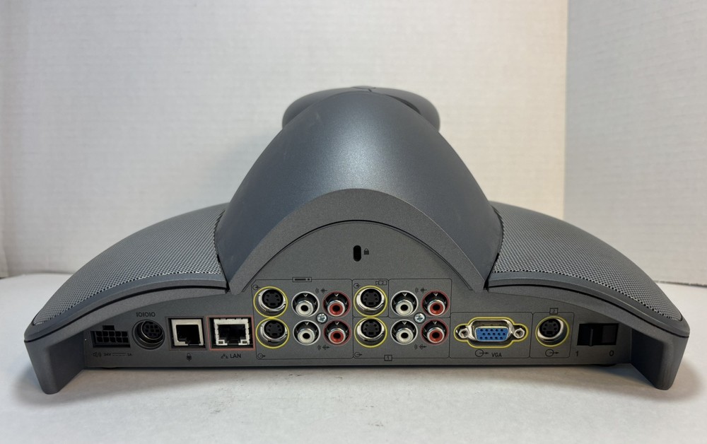 Polycom VSX 7000 NTSC Camera Video Conferencing System W/ Remote & Cables