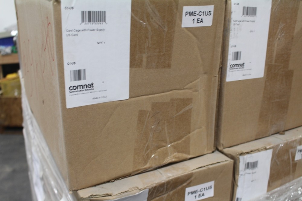 NEW Comnet C1-US Rack Mount Card Cage with Power Supply