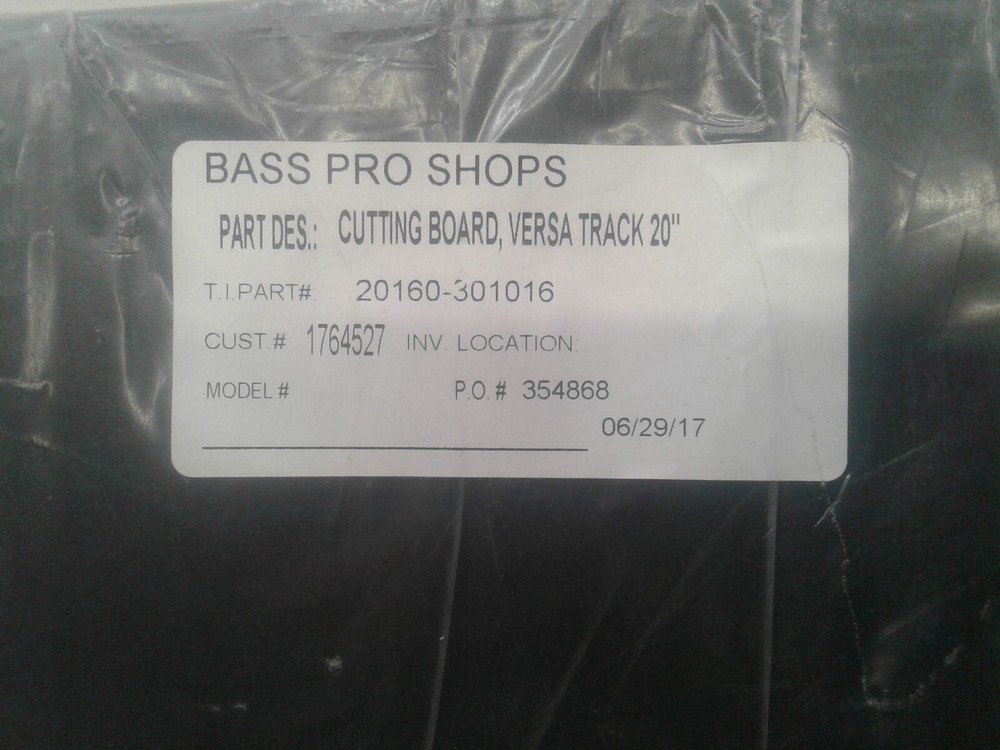 Tracker Versa Track Bolt On Cutting Board 162290 20" x 13"