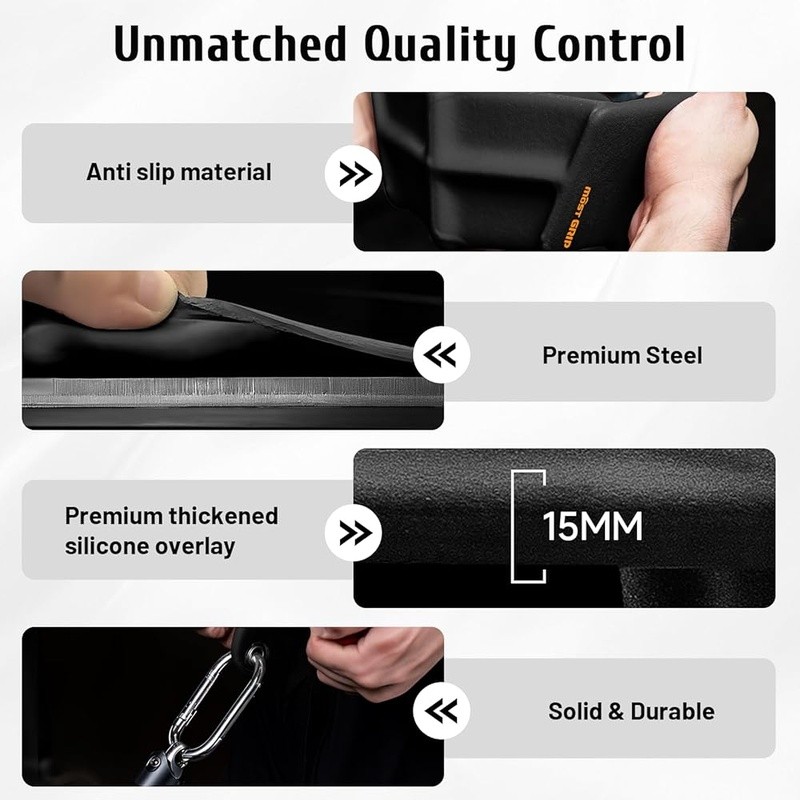 Versatile Lat Pulldown Bar Set Ergonomic Handles Back Workouts Muscle Engagement