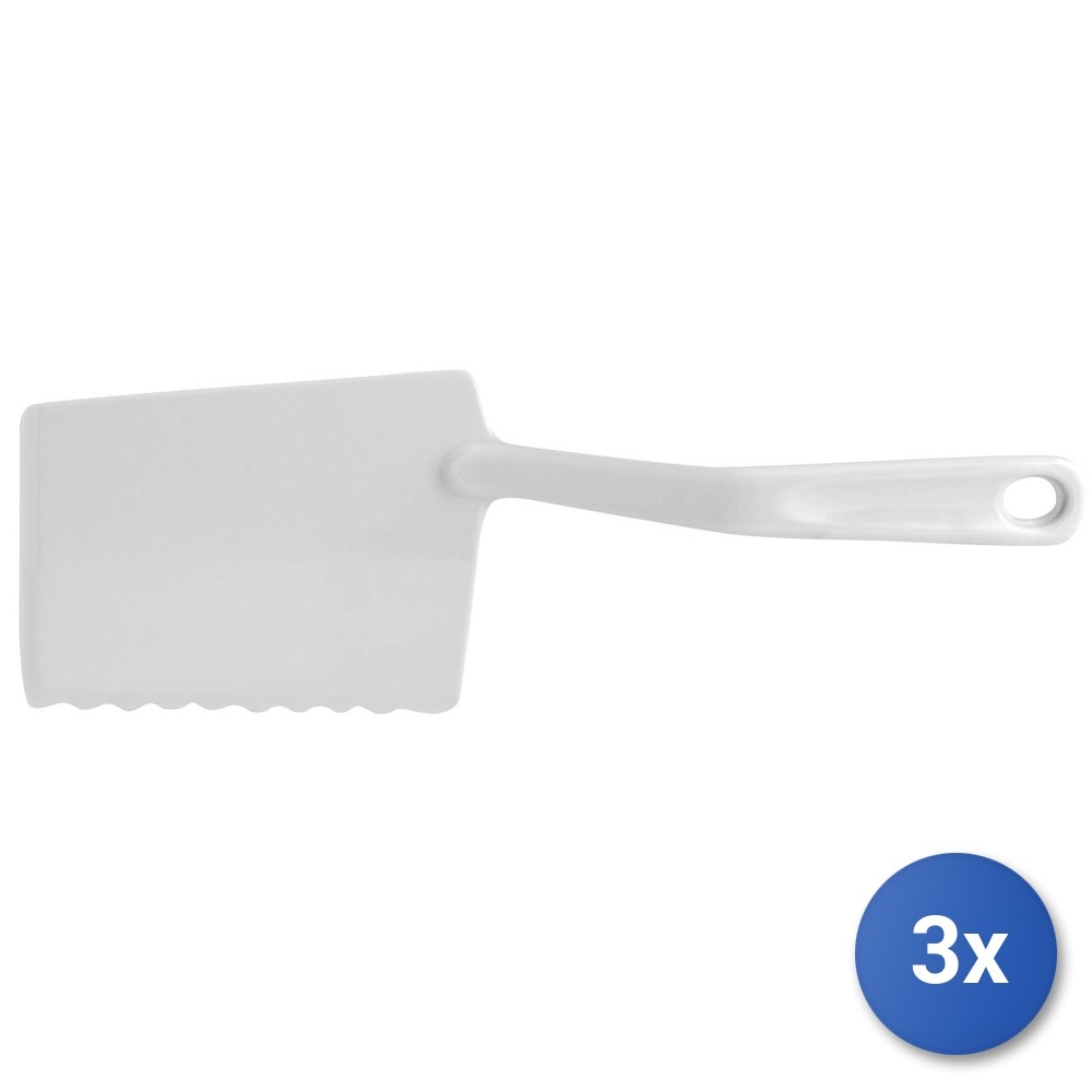3x Melamine Lasagna Palette, White H&H