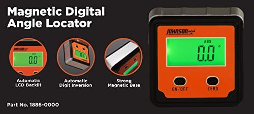 Magnetic Digital Angle Locator Tool with LCD Backlight for Precise Measurements