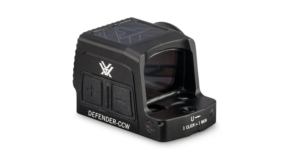 Vortex Optics Defender-CCW Enclosed Solar 3 MOA Dot/32 MOA Circle Micro Red Dot
