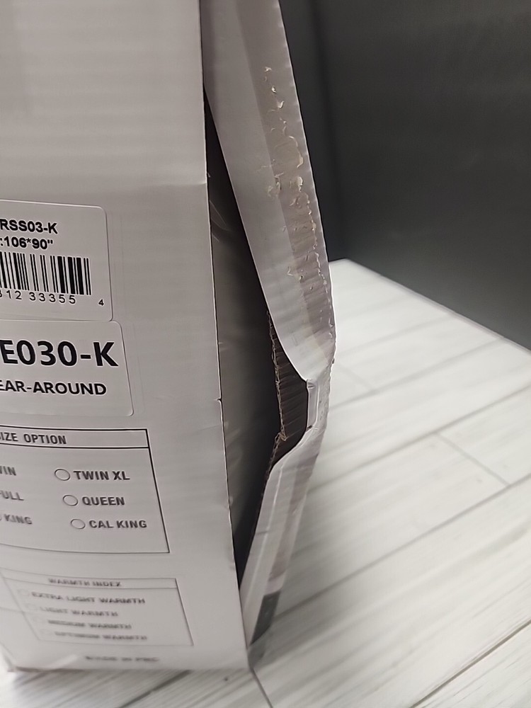 Home Collection Feathers And Down King Comforter