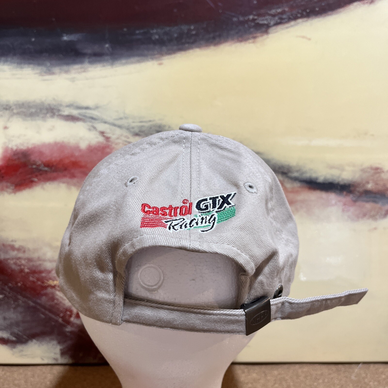 John Force NHRA Castrol GTX 10x Racing Winston Champ Hat 1990's Vintage Snapback