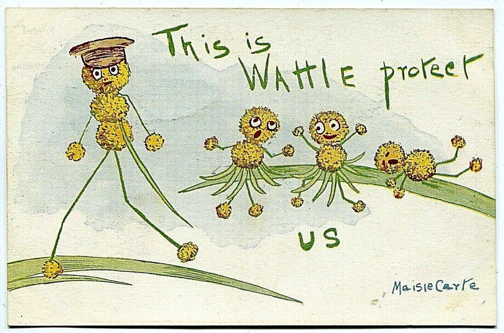 [MAISIE CARTE] This is Wattle protect us - Postcard