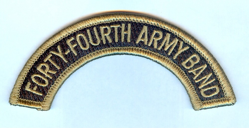 44th ARMY BAND (NM ARNG) - MULTICAM SUBDUED .... MINT