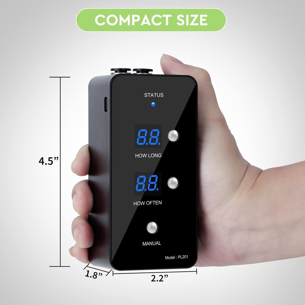 Reptile Humidifier, Misting System for Terrariums, Automatic with Adjustable ...