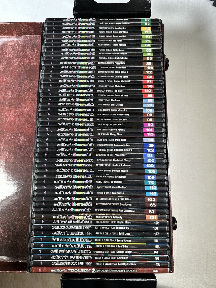 Digital Juice Editor’s Toolbox #2 – 50 DVD Pro Video Effects Library – Complete