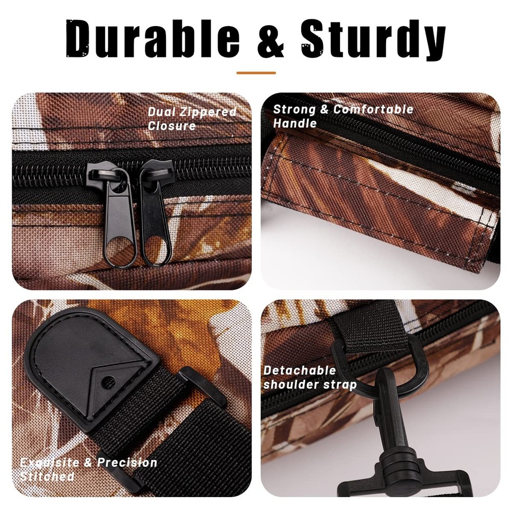 Compound Bow Case Light-Weight Soft Bow Bag with Arrow Pocket and Backpack St...
