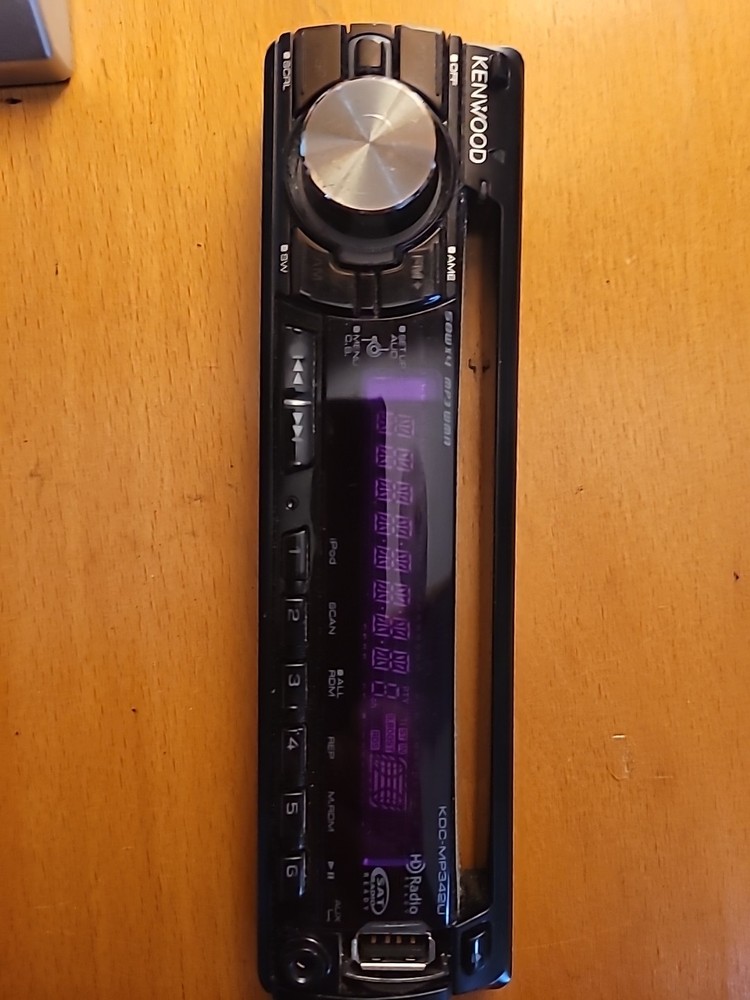 KDC-MP242CD PLAYER FACE PLATE ONLY!