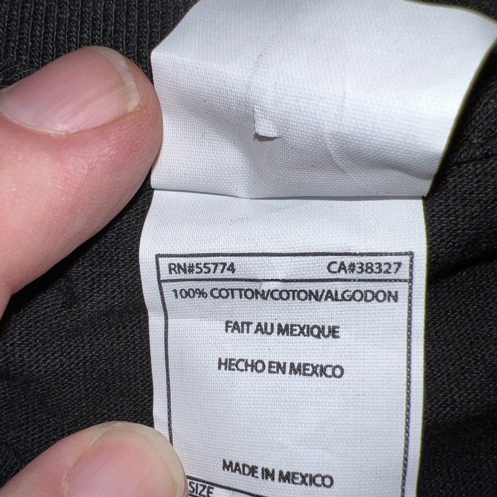 KISS’s Paul Stanley Gene Simmons 40 Years World Tour’ Shirt Adult XL Black New