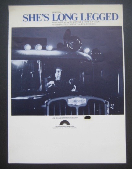 She's Long Legged by Joe Stampley sheet music
