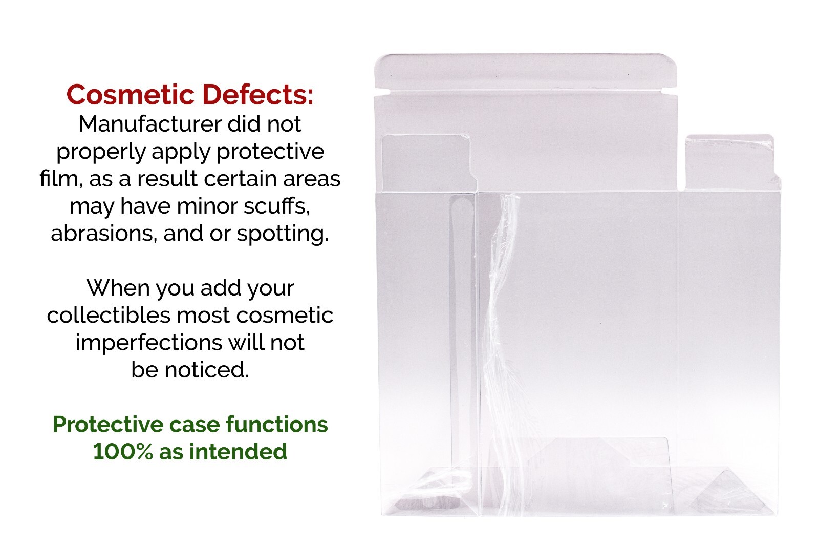 Pokemon Protective Clear Case for New Booster Bundle Design (x10) - Fast Ship