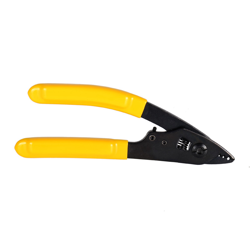 Three-port Fiber Optic Stripper Pliers Wire Strippers FTTH Cable Stripping Tools
