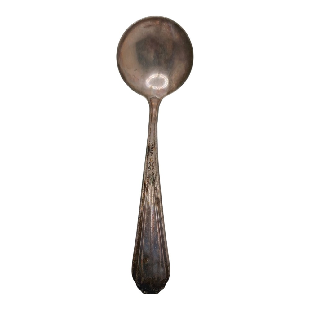 CATHEDRAL SPOON SILVERPLATE  L  APPOX  4"3/4