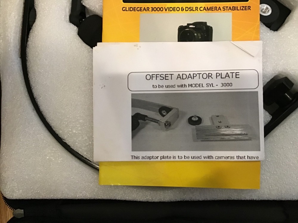 Glide Gear SYL-3000 Camera Stabilizer