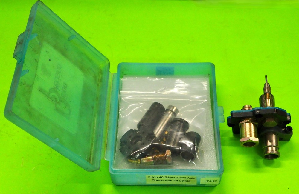 Dillon SDB 10mm Auto/.40 S&W Conversion Kit-(20269) + Tool Head-(20113)