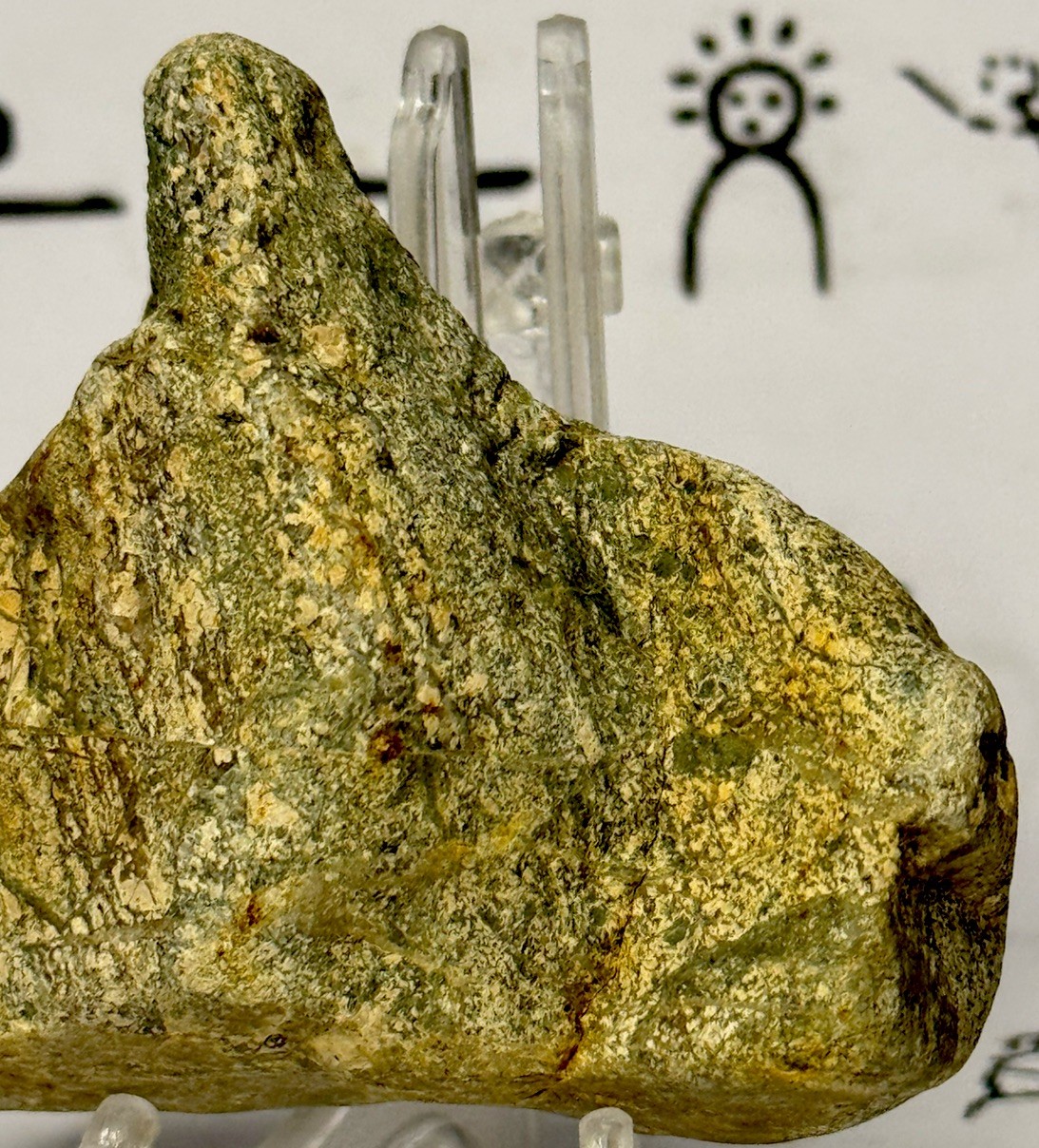 Native American Indian Authentic Artifact Stone Carved Effigy, 5.2 oz • VA