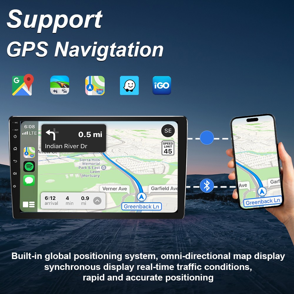 For Nissan Kicks 2017-2019 Stereo Car Radio Android Carplay GPS Navi Multimedia