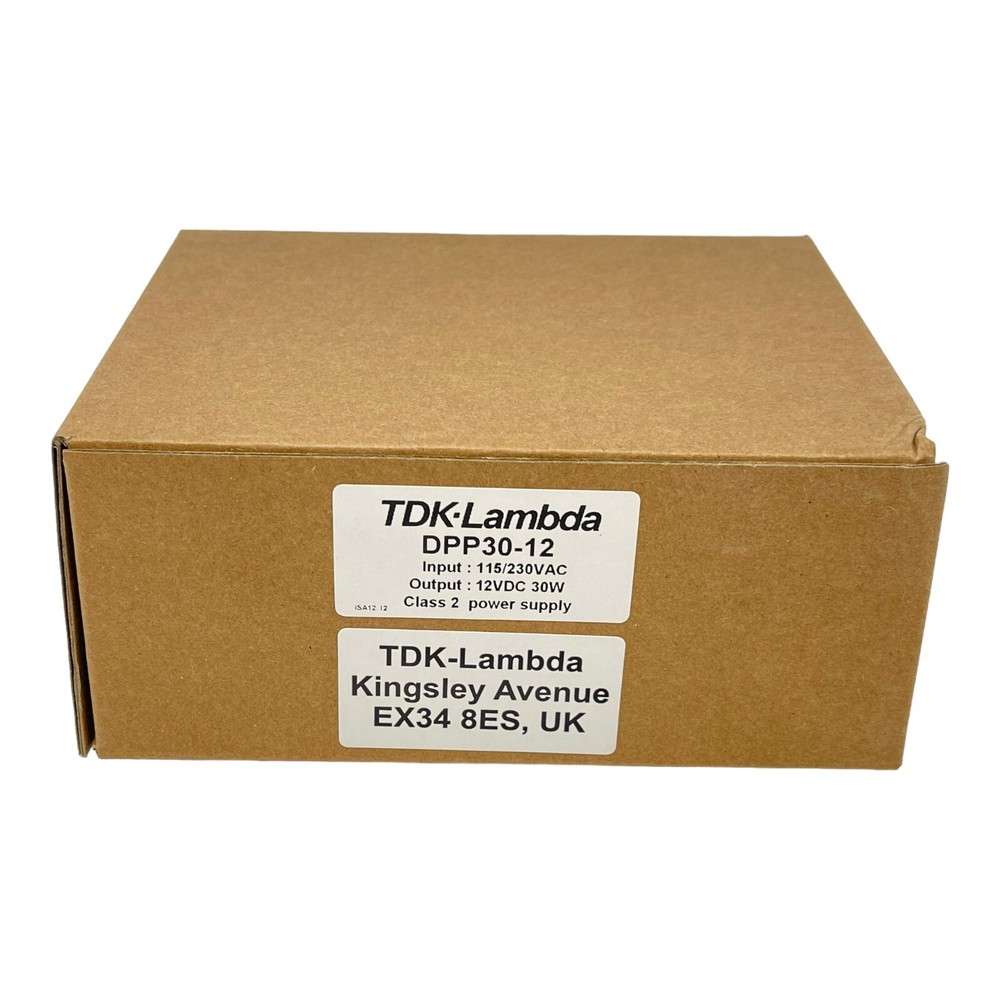 TDK LAMBDA DPP30-12 INPUT 115/230VAC OUTPUT 12VDC 30W NEW UNUSED SURPLUS NOS