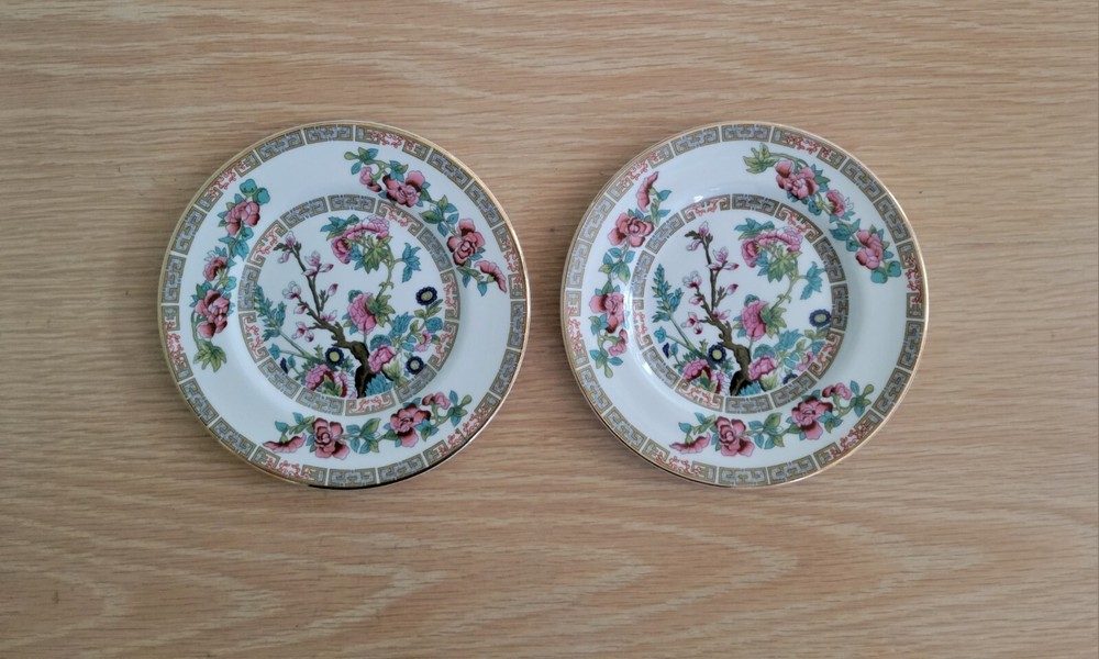 John Maddock & Sons England Complete Place Setting for 2- Indian Tree 10 Pieces