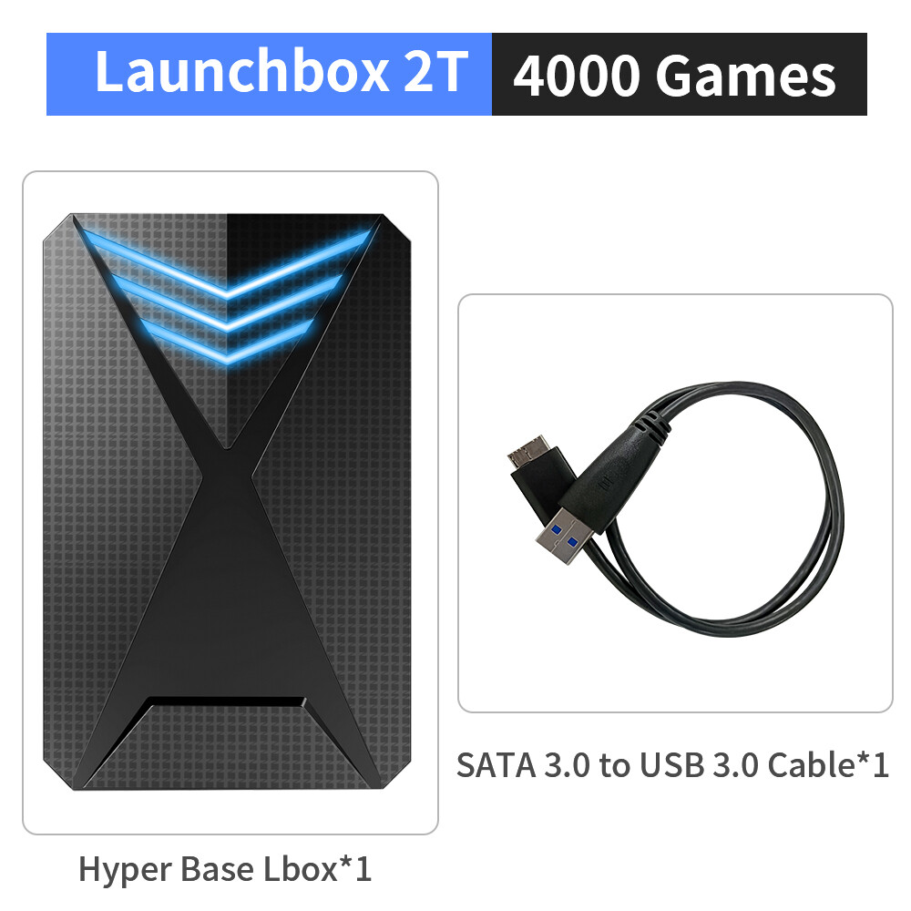Gamingbox Portable External Hard Drive For PC 4000