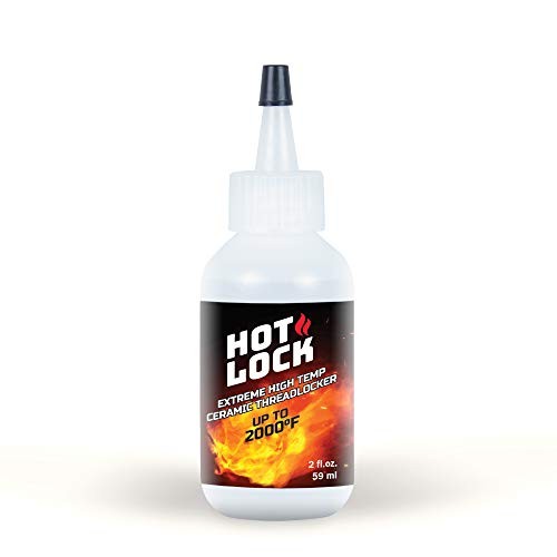 19960 Hot-Lock Extreme High Temperature Threadlocker, Translucent