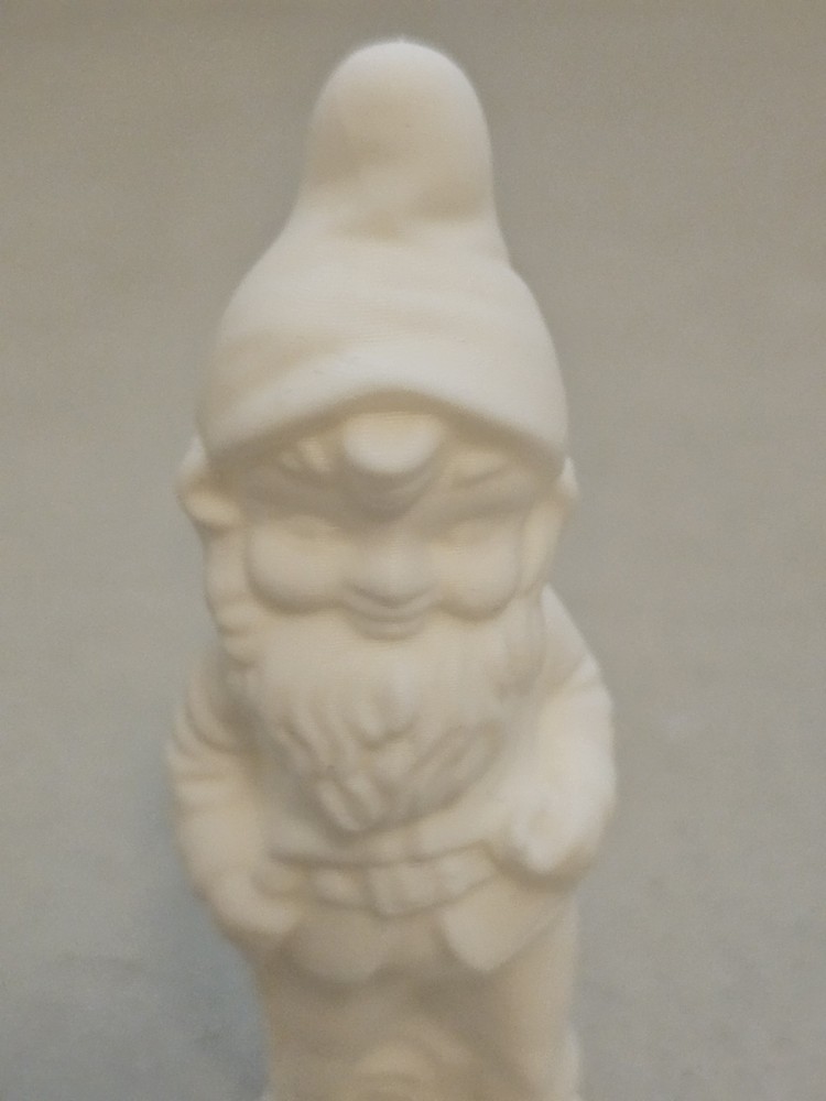 Ready-to-Paint 3d printed Gnome Figurine