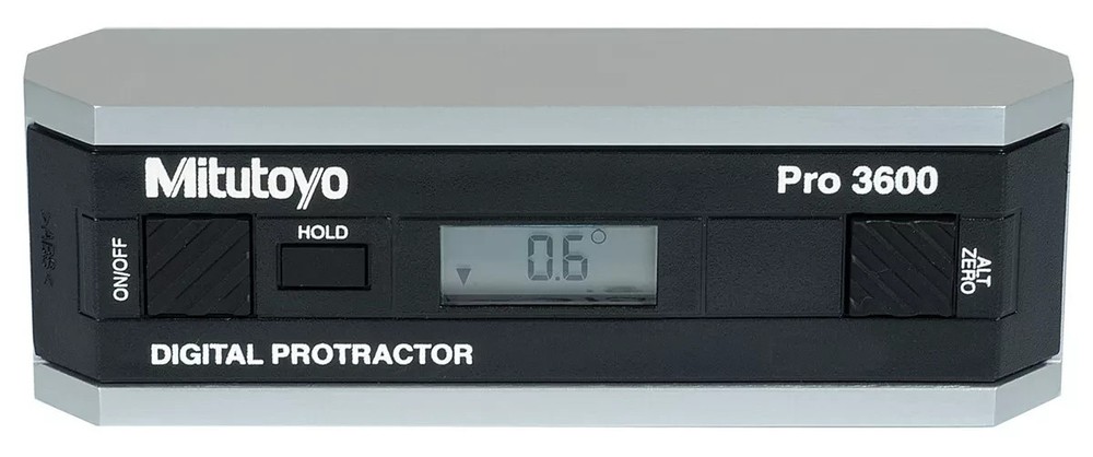Mitutoyo 950-318 Digital Protractor - Black/White