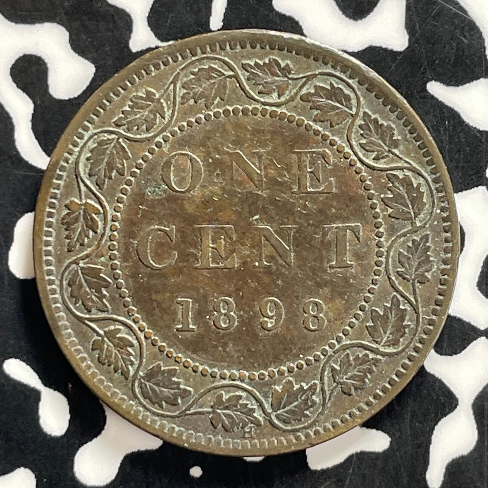 1898-H Canada Large Cent Lot#C2559 Nice!