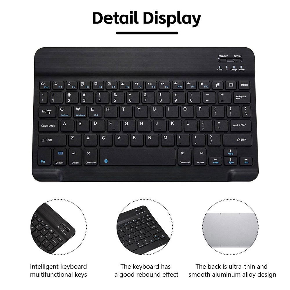Bluetooth Wireless Keyboard and Mouse For Android IOS PC Phone Tablet Samsung