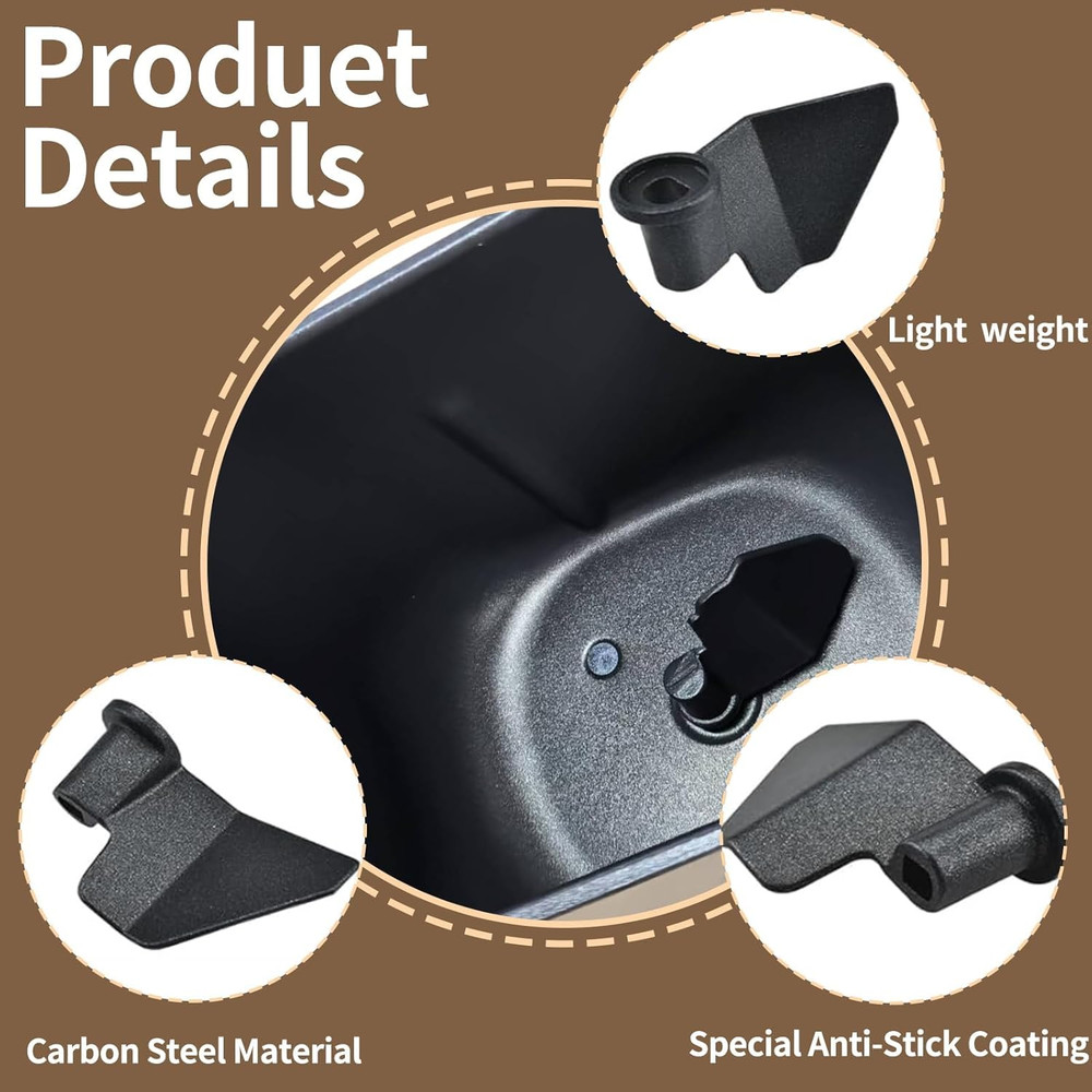 2-Pack CBK-110KP Bread Maker Kneading Paddle for Cuisinart Bread Maker Machine